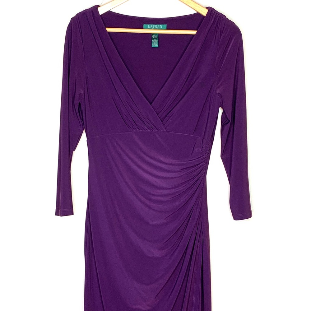 PLUM LONG SLEEVE RALPH LAUREN